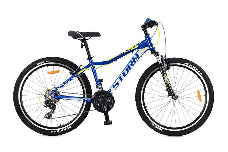 Rower Storm Racer 26 15" VBR granat/biało/żółty
