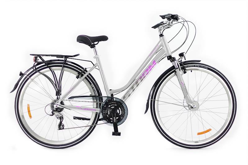 Rower Storm Marathon 4.0 Lady 17" perła/róż