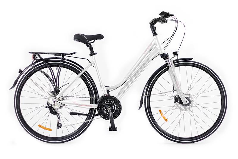 Rower Storm Marathon 10.0 Lady 17" biały/perła