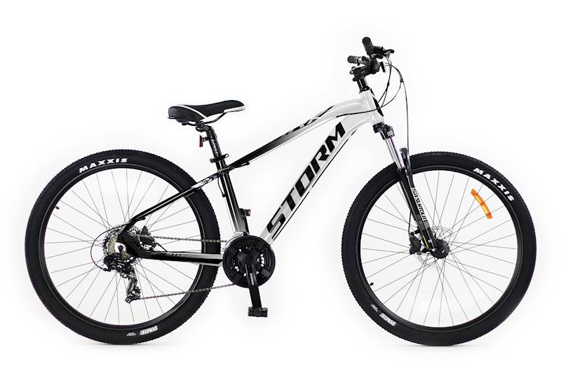 Rower Storm Shark 27.5 2.0 17" 2HD biało-czarny