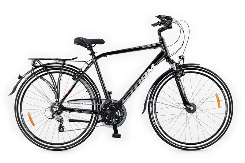 Rower Storm Marathon 4.0 Man 19" czarny