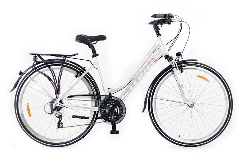 Rower Storm Marathon 5.0 Lady 17" biały/róż