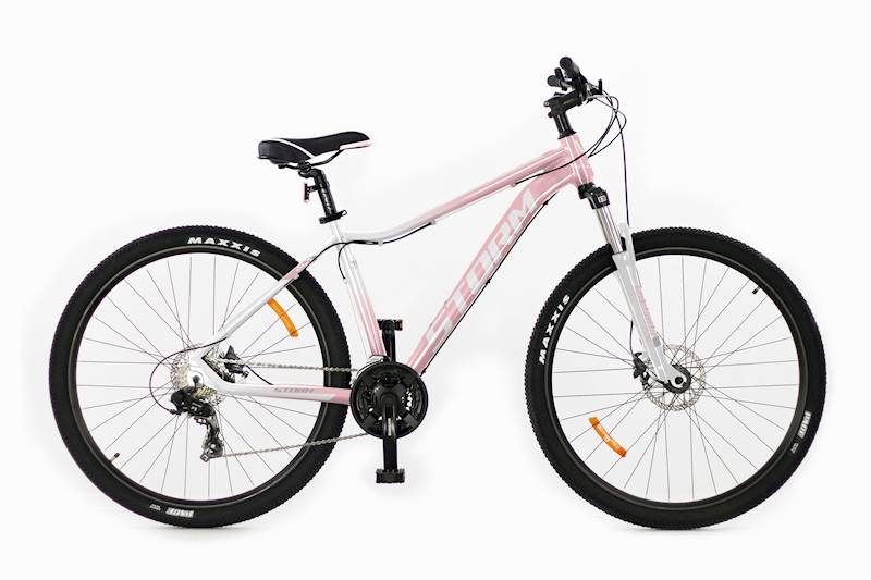 Rower Storm Shark Lady 29 2.0 18" pud-róż-bia