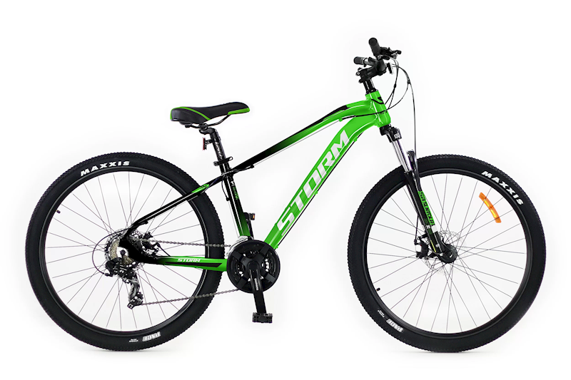 Rower Storm Shark 27.5 15" 2D zielono-czarny