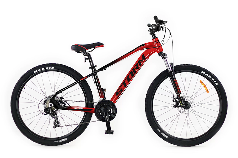 Rower Storm Shark 27.5 15" 2D czerwono-czarny