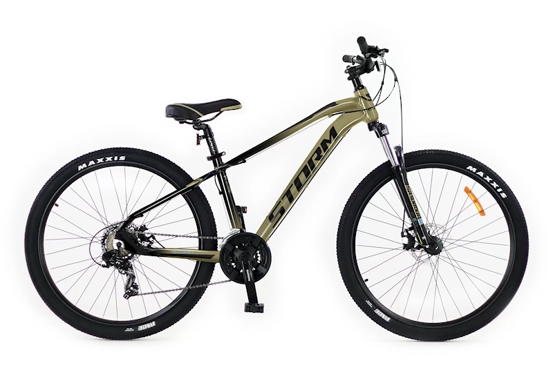Rower Storm Shark 27.5 15" 2D oliwkowo-czarny