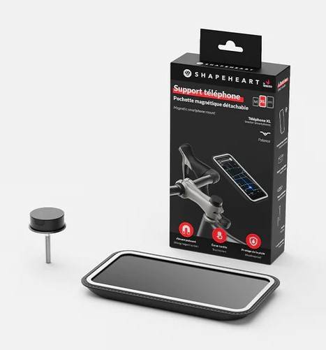 Uchwyt rowerowy na telefon SHAPEHEART STEM 2XL