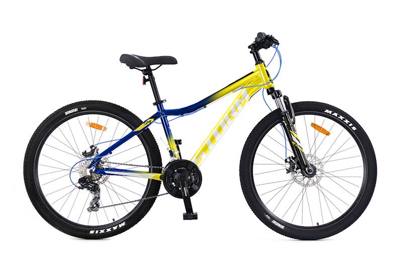 Rower Storm Racer 26 15" 2D gran/cza/żół