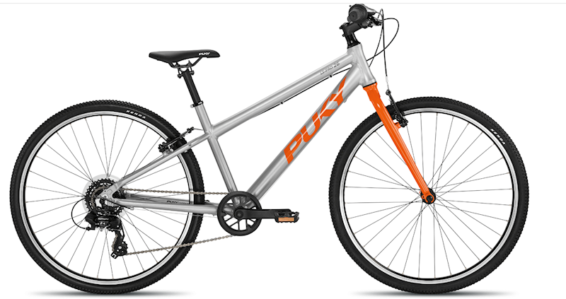 Rower Puky LS-Pro 26-8 Alu silver/orange