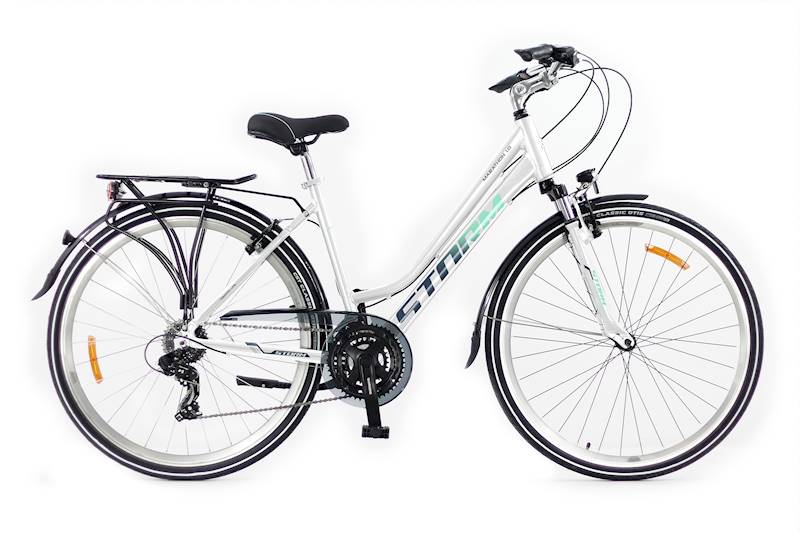 Rower Storm Marathon 1.0 Lady 17" biały/morski