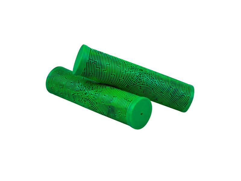 Chwyty kierownicy Maze Lite 125mm, scout green/cza
