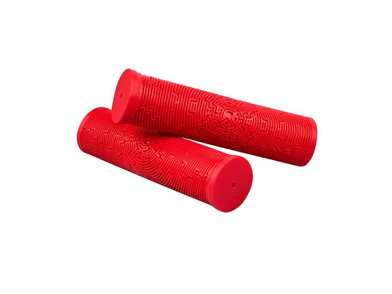 Chwyty kierownicy Maze Lite 125mm, czerwone