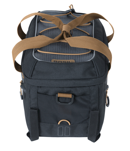 Torba Basil na bagażnik Miles black slate 7 Ltr