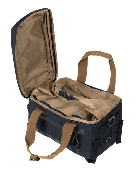Torba Basil na bagażnik Miles black slate 7 Ltr