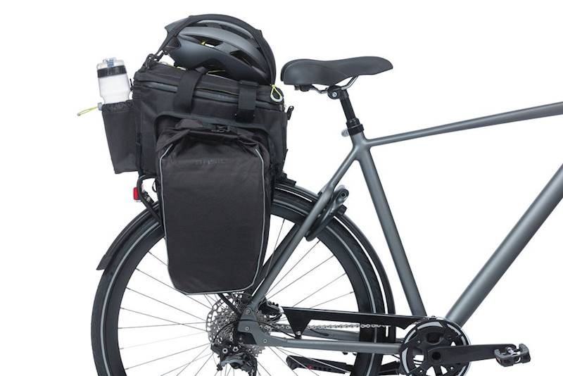 Torba na bagażnik Basil Miles XL Pro czarny lime