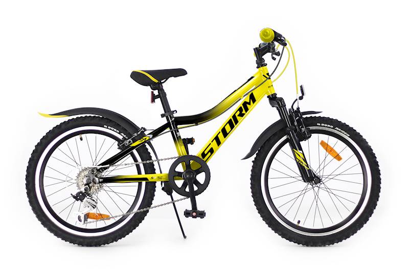 Rower Storm Racer 20 10,5" VBR żółto-czarny