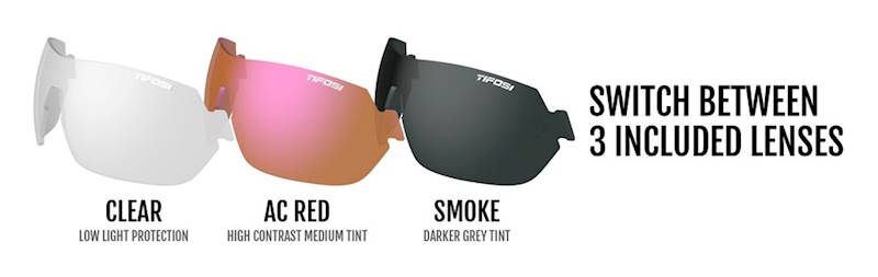 Okulary TIFOSI SLICE black white