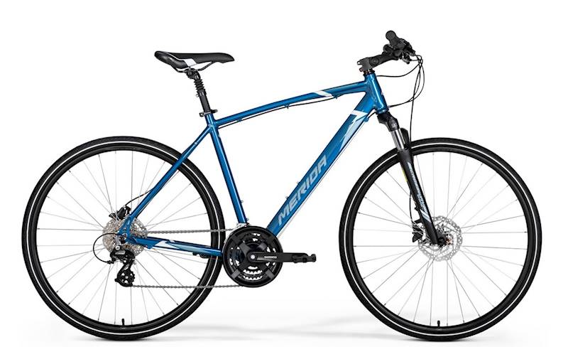 Rower Merida Crossway 15-D S-M (46) steel blue/whi
