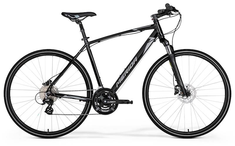 Rower Merida Crossway 15 S (46) Glossy Black