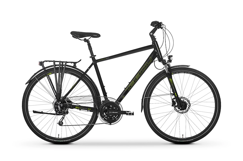 Rower Tabou Kinetic 5.0 21 czarno\limonkowy