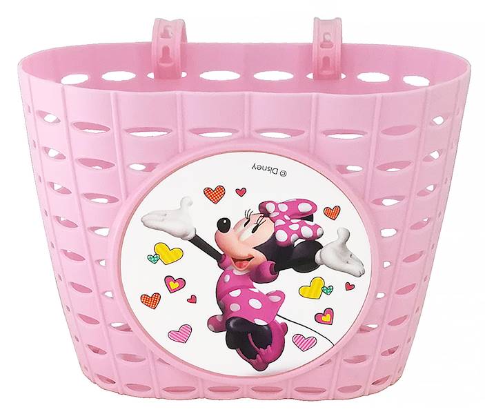 Kosz przód plastik Disney Minnie różowy