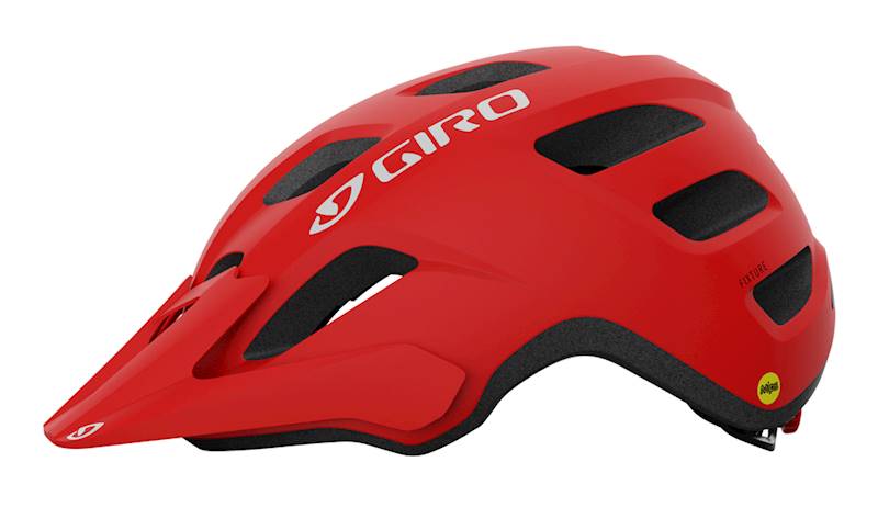 Kask mtb Giro Fixture 54-61 cm  matte trim red