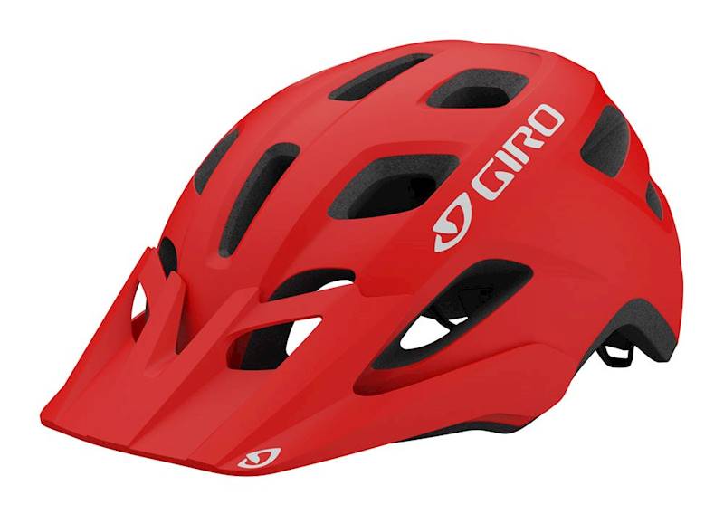 Kask mtb Giro Fixture 54-61 cm  matte trim red