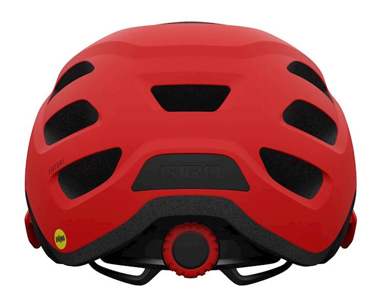 Kask mtb Giro Fixture 54-61 cm  matte trim red