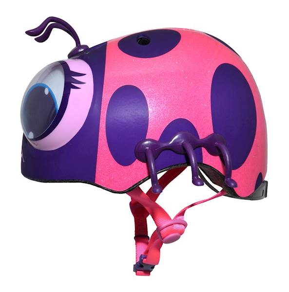 Kask dziecięcy juniorski C-PREME GOOGLY LADY BUG