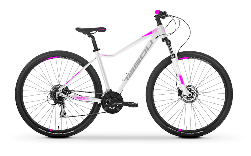 Rower Tabou 29 Wizz 2.0 16" white/pink