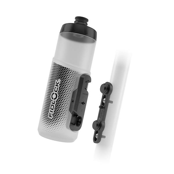 Bidon Fidlock Twist 600 transpar biały + baza