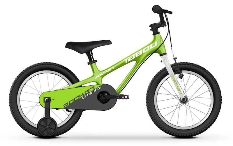 Rower Tabou Rocket Lite 16" MG lime / white