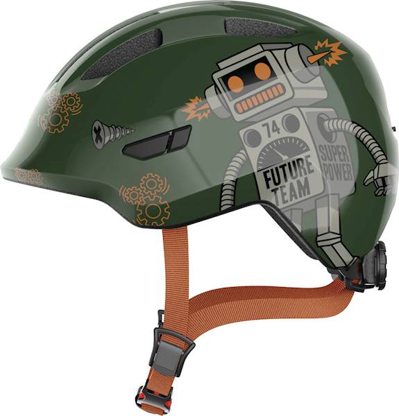 Kask Abus Smiley 3.0 (50-55) M green robo