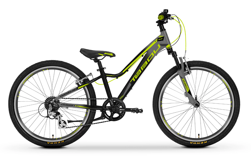 Rower Tabou Poison 2.0 24 steel / lime