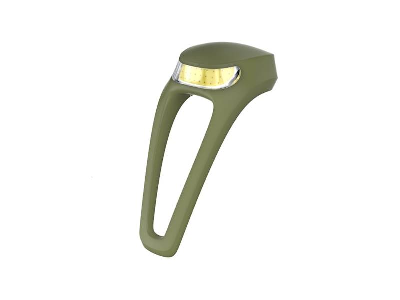 Lampa przód Knog Frog V3 zielony