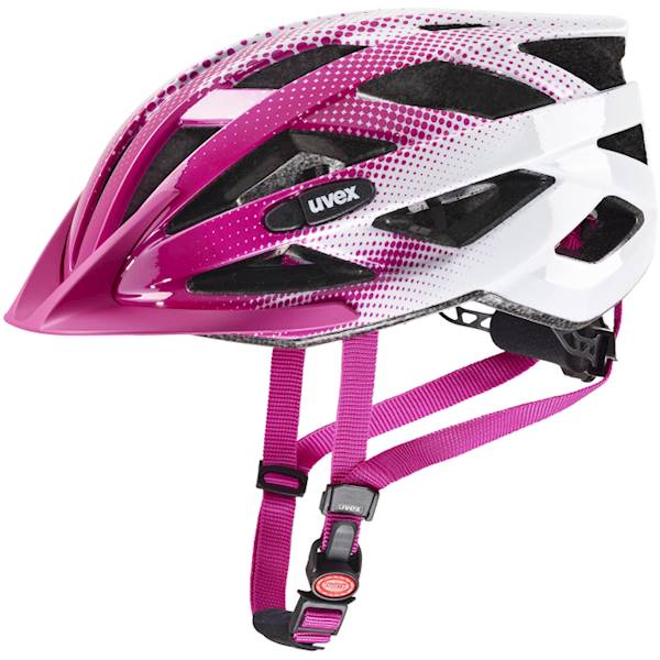 Kask rowerowy Uvex Air wing 56-60cm pink-white