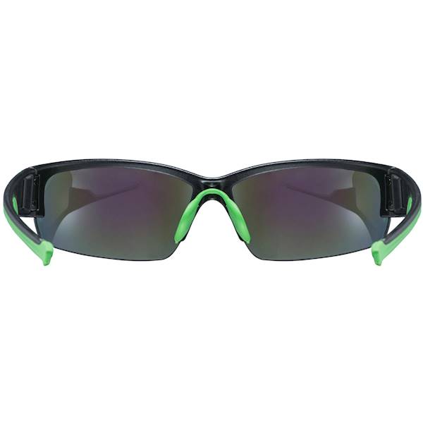 Okulary Uvex Sportstyle 215 black green (S3) 8-18%