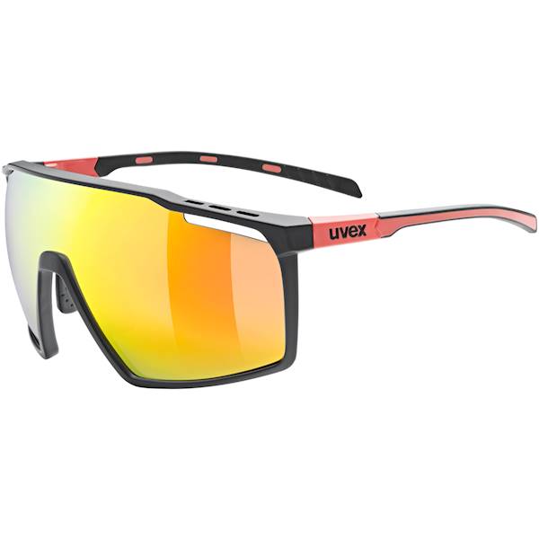 Okulary Uvex mtn perform black-red matt