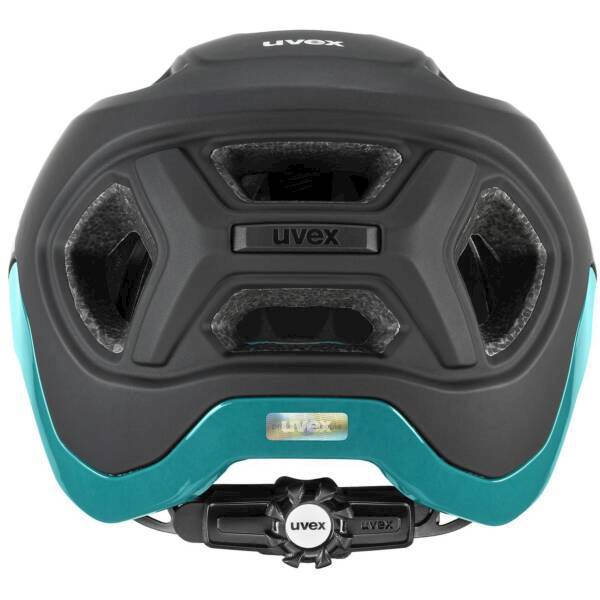 Kask rowerowy UVEX React 56-59 cm. czarny-turkus