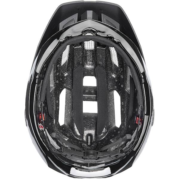 Kask rowerowy Uvex Quatro 56-61 cm. czerw-czarny