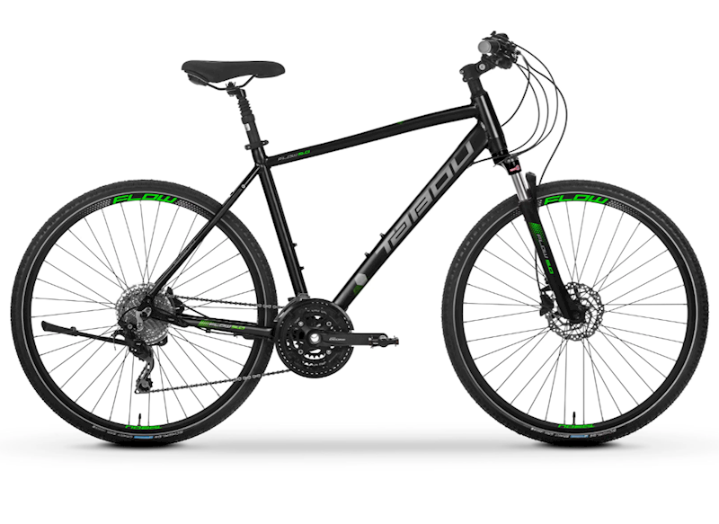 Rower Tabou Flow 5.0 21" black / lime