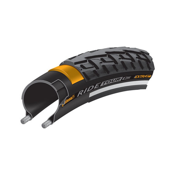 Opona Ride Tour 26/27,5 x 1 1/2 Czarna/Reflex Drut