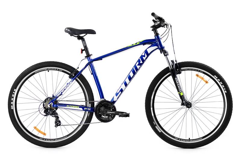 Rower Storm Shark 29 VBR 21" grana-żółto-biały