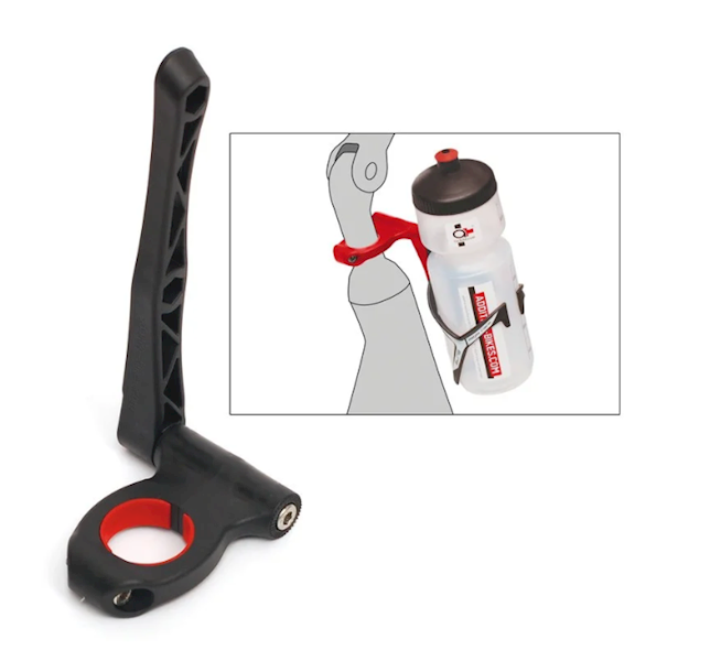 Adapter do koszyka bidonu na wspornik 