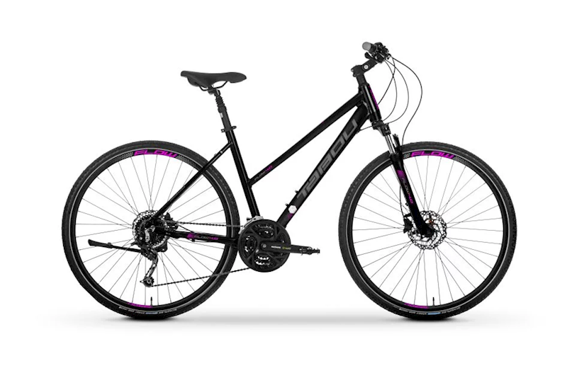 Rower Tabou Flow 4.0 W 21" black/purple