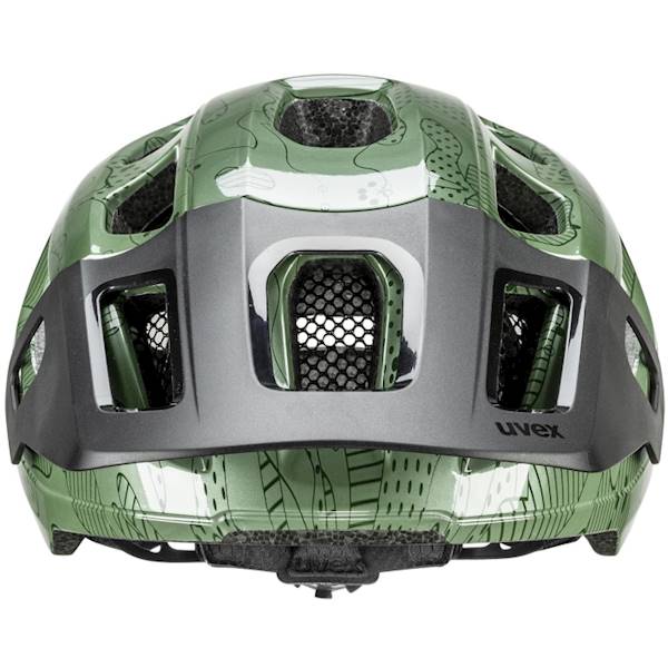 Kask rowerowy UVEX React 56-59 cm. czarny-miętowy