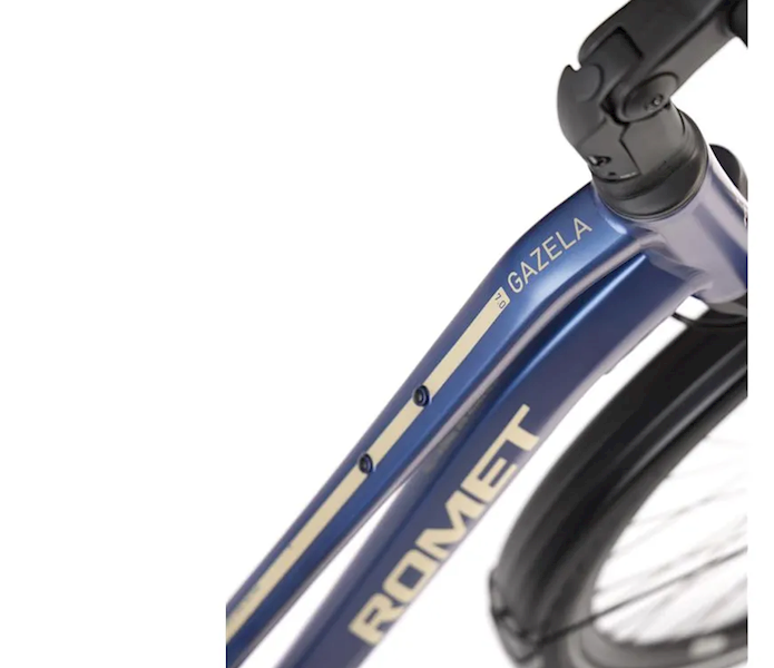 Rower Romet Gazela 7 CS 19"  granatowo-beżowa