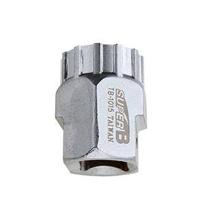Klucz Super-B do kaset Shimano srebrny
