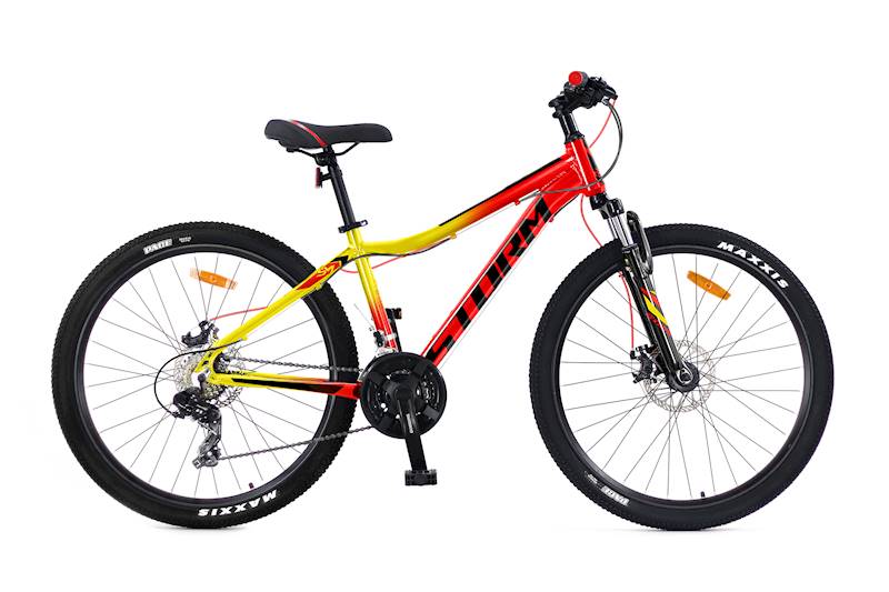 Rower Storm Racer 26 15" 2D czerwono-żółty