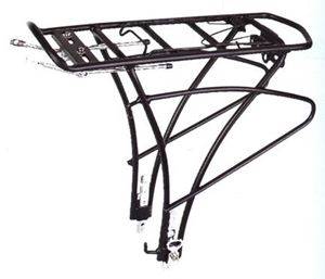 Bagażnik KW652 Alu;24"-28";Czarny